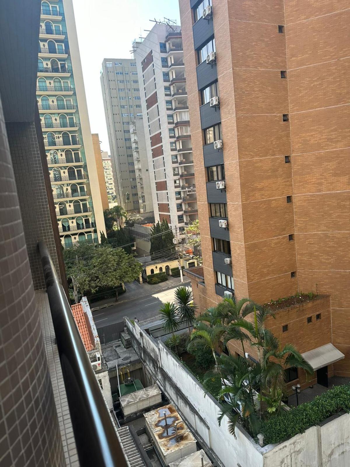 Apart Com Sacada E Piscina São Paulo Exteriör bild