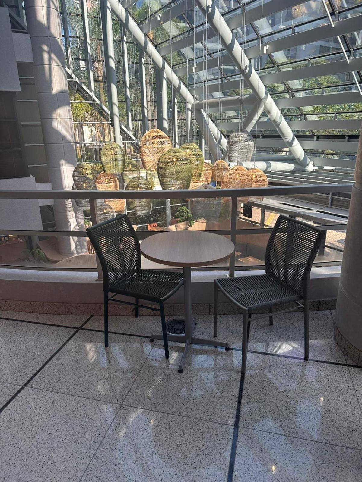 Apart Com Sacada E Piscina São Paulo Exteriör bild